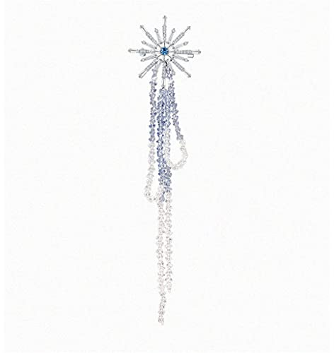 CAZARU Blume Eiskristall Farbverlauf Quaste Brosche Corsage Kleidung Zubehör Temperament Pin