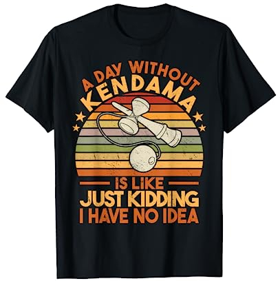 Ein Tag ohne Kendama ist wie retro japanisches Spiel Kendama T-Shirt