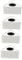 ibasenice 2sets Microphone Logo Holder Box Interview Tv Station Supply Easy Assembly 2pcs*2
