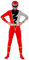 Morphsuits Red Deco Dino Fury Kids