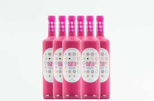 BODEGAS ARAGONESAS - ROZZULO | Vino Rosado Semidulce Denominación de Origen Campo de Borja | Elaborado a partir de Garnacha y Merlot | Caja de 6 Botellas -0,75L/botella