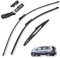 Scheibenwischerblätter Set Für Opel Für Zafira B 2005-2011 Front Heckscheibe 2010 2009 2008 2007 2006 Windschutzscheibe
