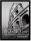 Americanflat Cadre Photo 60x80 cm en Noir - Bois D'ingénierie avec Verre Résistant aux Chocs et Matériel de Suspension - Formats Horizontaux et Verticaux pour Mur