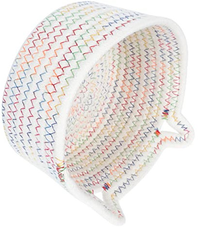 KOMBIUDA 1Stk Aufbewahrungskiste the office büroradio geflochtene Aufbewahrungskörbe geflochtene Körbe Kinderspielzeug Babygeschenke praktischer Aufbewahrungshalter gewebter Desktop-Halter