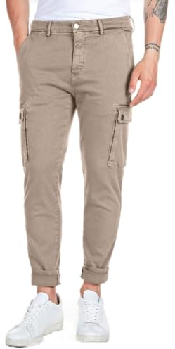 Replay Herren Cargo-Hose Jaan Hyperflex Colour