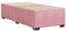 vidaXL Bettgestell, Bettrahmen mit Lattenrost, Polsterbett Bett für Schlafzimmer, Einzelbett Schlafzimmerbett, Rosa 80x200 cm Samt