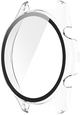 Lerpwige Funda protectora de cristal templado para reloj inteligente, resistente a los arañazos