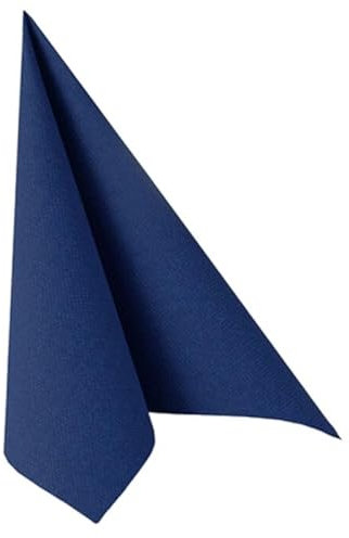 NEU Servietten Royal Collection, 40 x 40 cm, 20 Stück, Dunkelblau