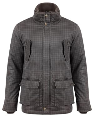 Weird Fish Thunderman Printed Wadded Field Jacket