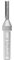 ENT 10358 Nutfräser VHW, Schaft (S) 8 mm, Durchmesser (D) 5 mm, NL 20 mm, SL 32 mm, GL 65 mm, mit VHW Grundschneide