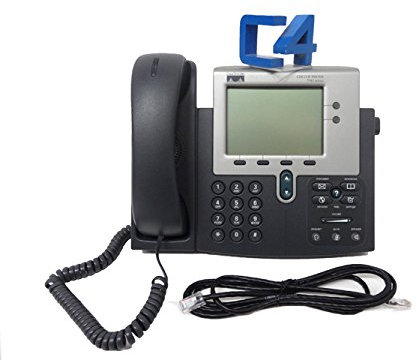 Cisco IP Phone 7941 cp-7941g W/Hand Set & Boden kein Adapter Power Chord Kabel Nor Zubehör