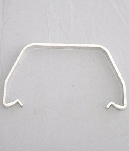 FLOPLAST 114mm Square Gutter Clip - White