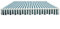 Green Bay 2.5x2m Garden Awning Replacement Fabric Top Cover Front Valance Green-White