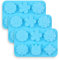 homEdge 3LDB Blue silicone mold, Acrylic