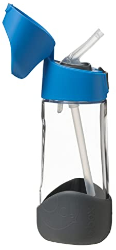 b.box Gourde Enfant en Tritan™ | Bouteille d'Eau à Préhension Facile et Couvercle Étanche | Design Moderne et Cool Adapté Aux Enfants, Idéal pour Remplacer la Tasse Antifuite | 450 ml