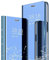 Jacyren Kompatibel mit iPhone 11 Pro Max Leder Hülle, Handyhülle Spiegel Schutzhülle Flip Tasche Case Cover iPhone 11 Pro, Stand Feature Rückschale Bumper Hülle iPhone 11 (iPhone 11, Blau)