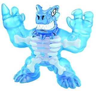 Heroes of Goo Jit Zu Dino X-Ray Tyro Hero Pack. Super Gooey with X-Ray Bones! 4.5 Inch Tall Action Figure. Perfect Christmas/Birthday Present for 4 to 8 Year Olds. Squishy, Stretchy Tactile Play.