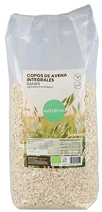 Copos de Avena Normales 1kg bio Naturitas Essentials | Digestivo | El desayuno ideal