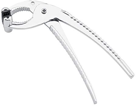 Hot Pot Gripper, Zinc Alloy Oven Clip Hot Pot Plate Pliers Pan Dish Clipper Baking Tray Grabber for Bowl Plate Microwave Kitchen Tool