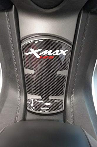 labelbike - Autocollant de Réservoir en Gel Résine 3D Décoration et Protection de Réservoir Moto Scooter compatible avec Yamaha Xmax 125 2018-2021