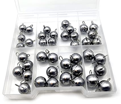 Cheburaschka Blei Set,Jigkopf Cheburashka Blei, Angel Gewichte,Wechselblei, Angelblei