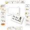 Sprüchekarten-Set, 20 Stück: Kleine Karten Sprüche Geschenk Set Liebe Motivationskarten, Glückskarten mit Sprüchen für jeden Tag, Affirmationskarten, Geschenk-Kärtchen Mann & Frau, 8,5 x 5,5 cm