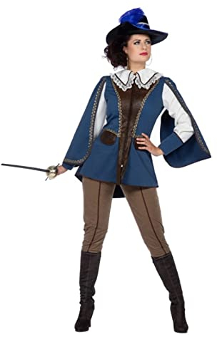 WILBERS & WILBERS - Musketier-Kostüm für Damen - zweiteiliges Outfit für Karneval Fasching - Größe 36