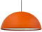 bamyum Lipeo Pendelleuchte Matte Orange Ø50 cm Lampenschirm Groß Hängelampe, Hängelampe Esstisch Modern, Lampe Wohnzimmer, Hängeleuchte Orange, Pendelleuchte Retro, Küchenlampe, Esszimmerlampe