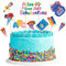 Einschulung Cake Topper, 12 Stück Schulanfang Kuchendeko, Tortendeko Einschulung, Schulanfang Tortendeko, Für Mädchen und Junge Schulanfang Party Deko