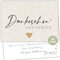 25er Set Blanko Dankeskarten (DIN A6) - ideal als Danksagung zur Hochzeit, zum Geburtstag, zur Baby Shower & mehr - zum selbst Gestalten Dankeschön Karten Danksagungskarten