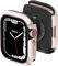 MAGEASY Custodia robusta in alluminio aeronautico per Apple Watch serie 9, serie 8, serie 7 da 45 mm, guscio rigido 2 in 1 in metallo con paraurti interno antiurto per la massima protezione, Odyssey,