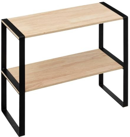 5five - regal 2-stufig 40x35cm blackwood