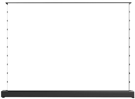 2023 Wupro New Electric Retractable Projector Screen Soft Matte White Fixed Frame Anti-Light Projection Device 4K HD Smart TV Screens 100 inch
