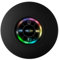 HUTSRAI Mini Altavoz Bluetooth Impermeable BañO Audio InaláMbrico Ducha Altavoces RGB Luz Bluetooth Ventosa Altavoz, Negro