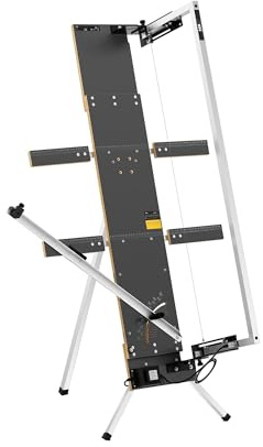 MSW Styroporschneider mit Standfuß 200 W 1300 mm / 350 mm inkl. Draht Styroporschneidegerät Styrocutter Thermosäge