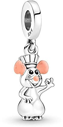 Lkwidi Charme Remy Anhänger Charms Anhänger 925 Sterling Silber Charm Pendant für Europäische Armbänder und Halsketten
