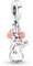 Lkwidi Charme Remy Anhänger Charms Anhänger 925 Sterling Silber Charm Pendant für Europäische Armbänder und Halsketten