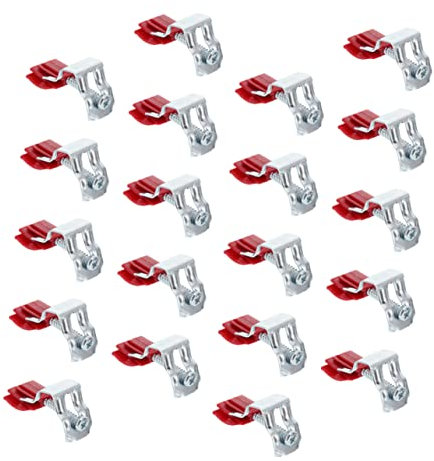 WOONEKY 20piezas Clips De Soporte Para Fregadero Clip De Instalación Para Cocina Resistente y Duradero