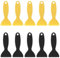 Wanmu 10Pcs Plastic Spatula, Flexible Resin Scraper, Paint Scrapers, Air Bubble Remover Sticker Installation Tool for 3D Printing Resin Removal, Spackling, Patching, Decal, Wallpaper