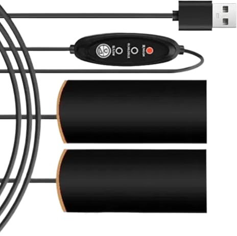 Beheizte Griffe Einstellbare Temperatur Motorrad Heizung Rutschfest Lenkergriffe USB Beheizte Lenkergriffe Wintergriffheizung Lenkergriffe Beheizbare Zubehör