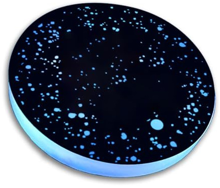 Bqieai Auto LED Fenster Atmosphärenlicht Aufkleber, für BMW 1 Series 2 Series 3 Series E81 E82 F20 E87 E88 F46 Dreieck Fensterdekoration Licht Car Innen Außen zubehör,1PCS