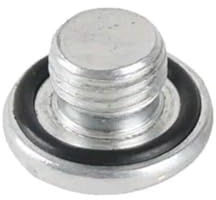 Wodsty M14 x .5 Ölablassschraube, Aluminiumlegierung, Motorablassschraube, Ersatz für Corsa B/C/D, Zafira A/B, silberfarben