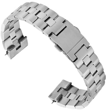 SRTYDCUR Kompatibel mit Tag Heuer CBL2111 CBL2115 CBL2180 Edelstahl-Uhrenarmband Herrenuhrkette Monaco Solides Metallarmband 22 mm Armband