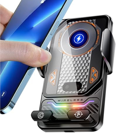 Soporte para Móvil de Coche - Base Antideslizante de Smartphone | Montaje para móvil de ventilación para coche - para Vehículos, Remolques, Autocaravanas, Automóviles, Sedanes, Pick-ups, Tractores y C