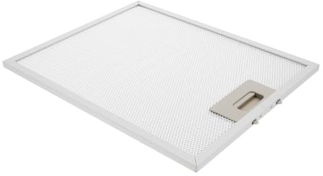 320x260x9mm Filtre de Hotte Aspirante Rectangulaire, 1 Pièce | Filtre de Hotte Cuisine, Filtre pour Hotte Aspirante, Aluminium Argenté, Remplacement Simple