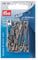 Prym Sicherheitsnadeln, 27/38/50mm, Sortiert, schwarz, 18 Stück, Stahl