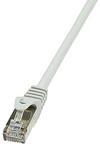 LogiLink CP1022S CAT5e F/UTP Patch Kabel AWG26 grau 0,50m