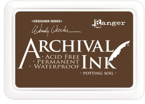 Ranger Potting Soil Archival Ink, Orange