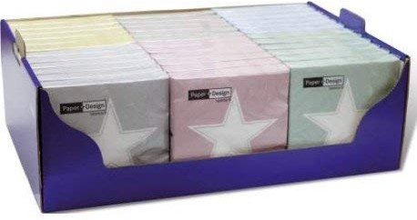 Paper & Design Serviette Motiv : Simply Star Taupe - Stern Taupe 20 Servietten pro Packung