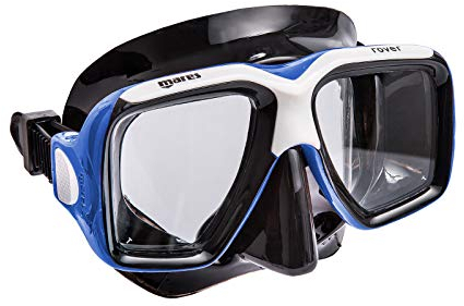 Mares Rover - Gafas de Buceo Unisex, Color Azul/Negro, Talla Bx
